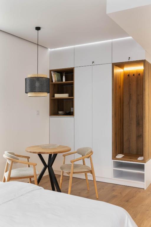 Postel nebo postele na pokoji v ubytování Lumen Living Apart