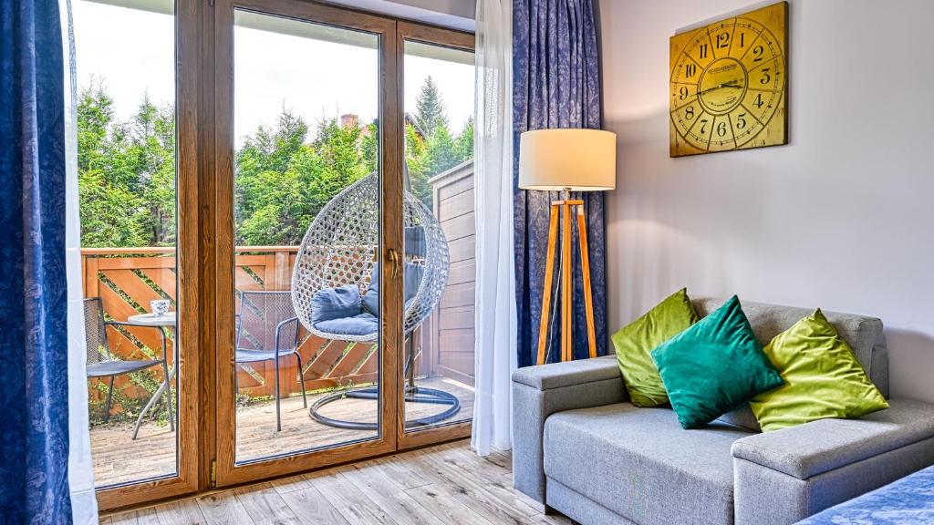 Posedenie v ubytovaní Apartamenty Sun & Snow Bawaria II