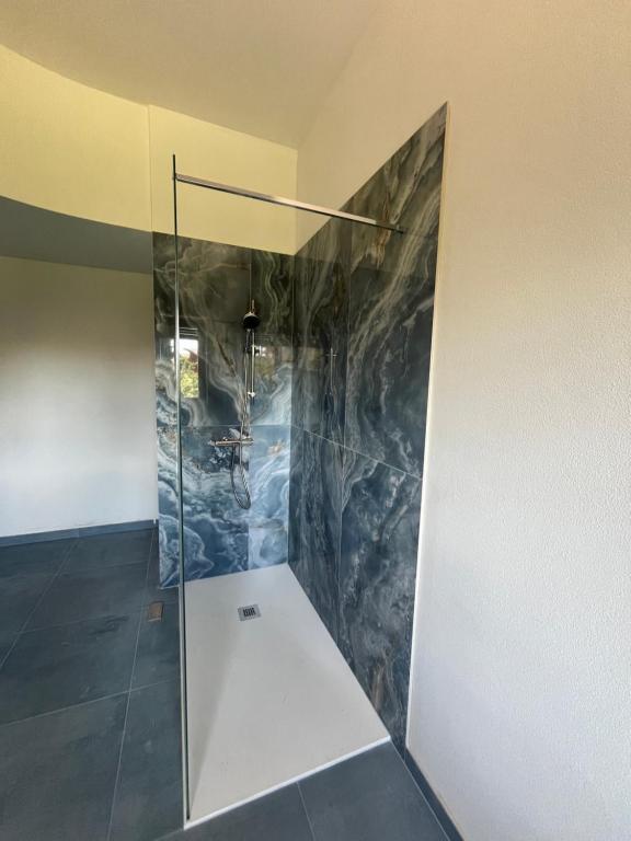Koupelna v ubytování Bella Vita Guesthouse -parcheggio privato interno