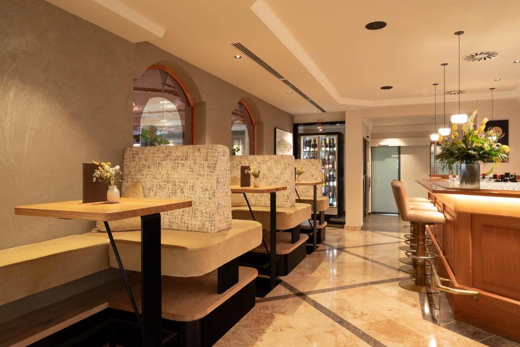 Posezení v ubytování Hotel Burggräflerhof