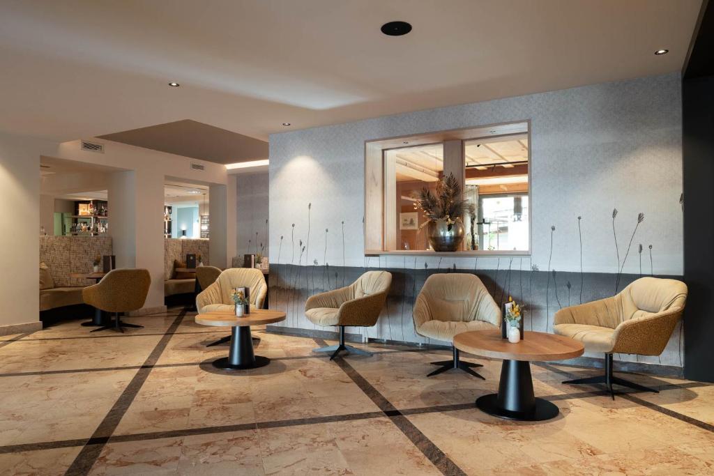 Posezení v ubytování Hotel Burggräflerhof