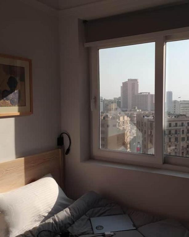 Letto o letti in una camera di Madina Hostel