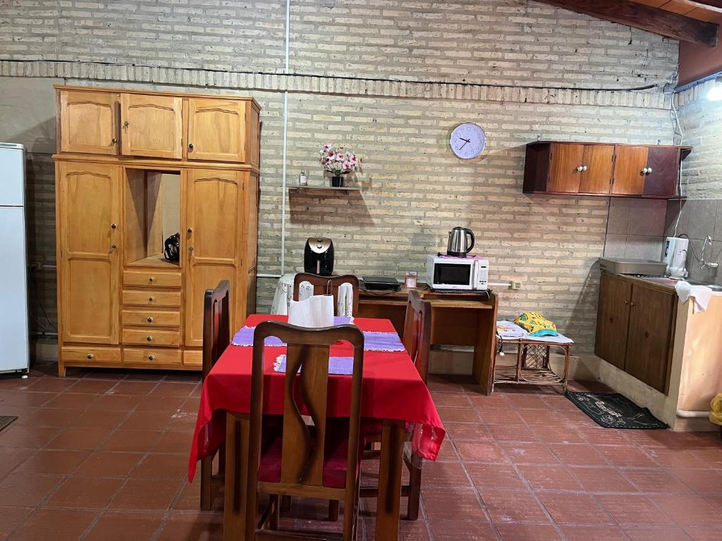 Kuchyň nebo kuchyňský kout v ubytování Loft Privado en Casa Tranquila-Ideal para tu Estancia
