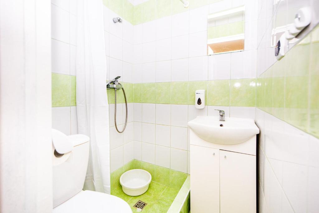 Kúpeľňa v ubytovaní NT Holiday Budget