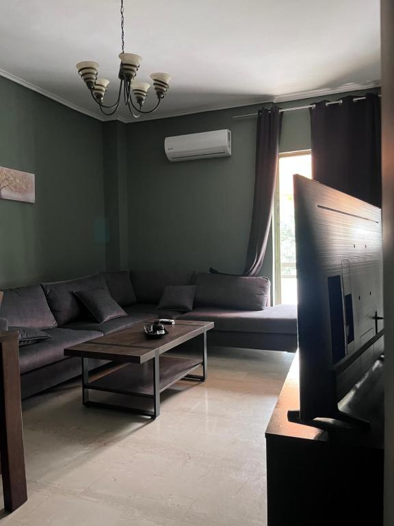 Χώρος καθιστικού στο KS apartment