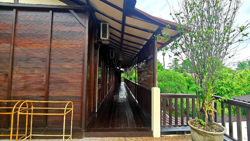 Balkón nebo terasa v ubytování Gili Buana Hostel & Backpackers Gili Air