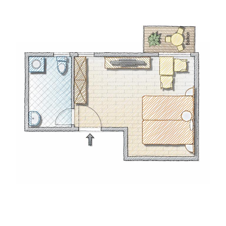 Hotel Heselbacher Hof - Double Room With Pool View