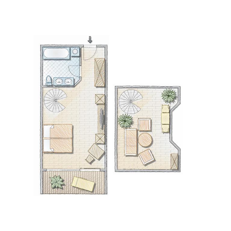 Hotel Heselbacher Hof - Duplex Suite
