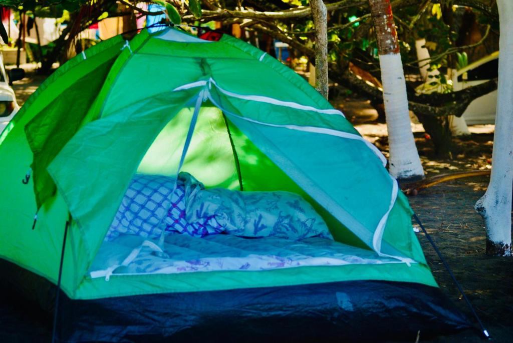 Fotografie z fotogalerie ubytování Camping Babsita-TIPI und Hütten und Stellplätze für Zelt und Camper direkt am Meer und See v destinaci Tuba Creek