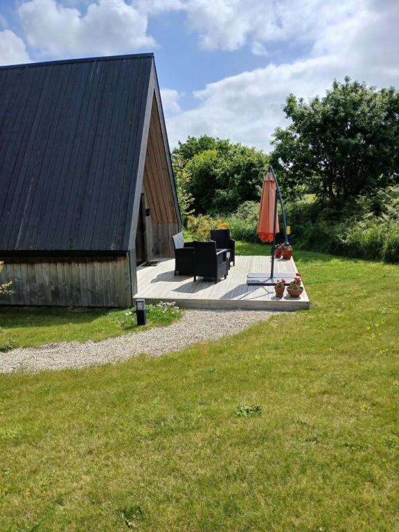 Zahrada ubytování Au Dolmen de Kerhus "Toppen"