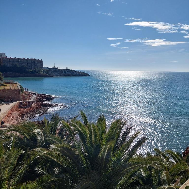 Morning Coffee by the Sea 1 BR Between Capellans and Llevant Beaches