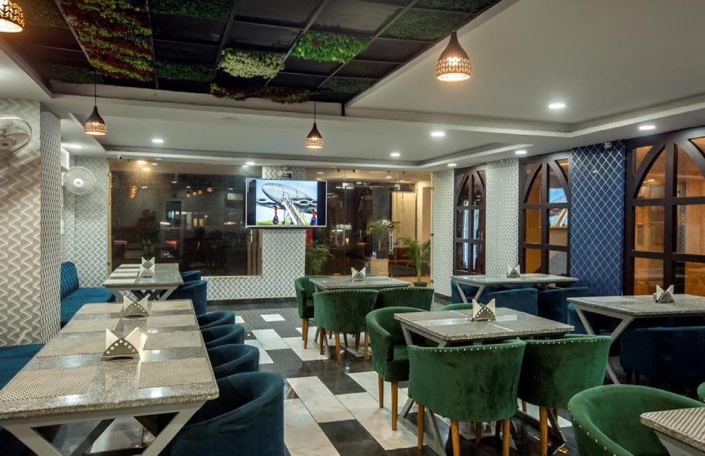 Posezení v ubytování Hotel Aerostay IGI Delhi Airport