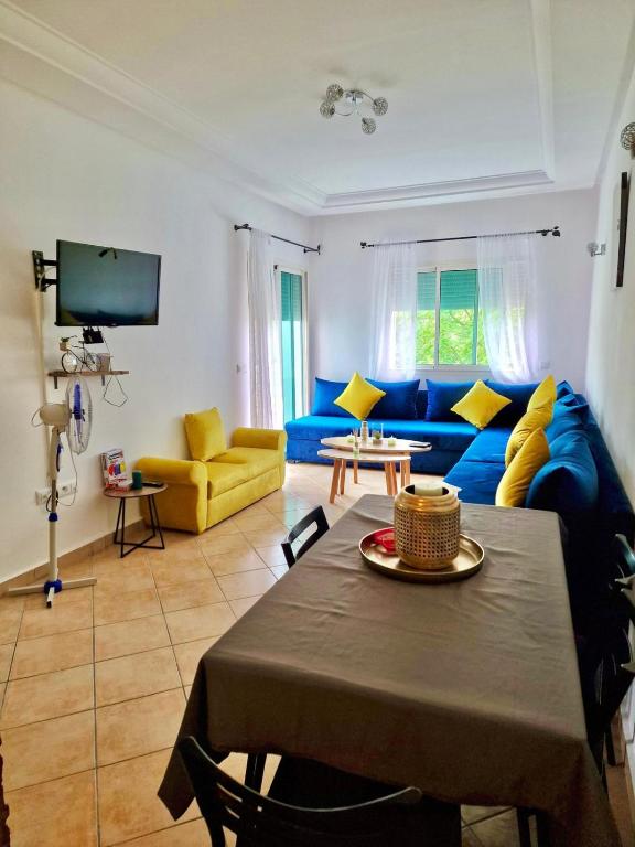 Posezení v ubytování Appartement Riviera Beach Cabo