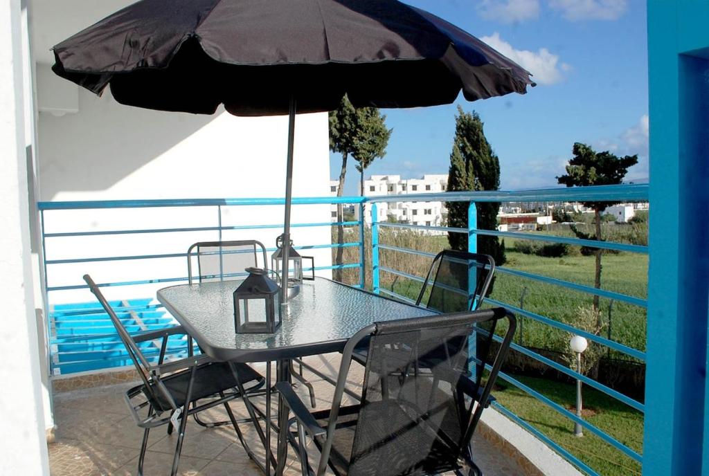 Balkón nebo terasa v ubytování Appartement Riviera Beach Cabo
