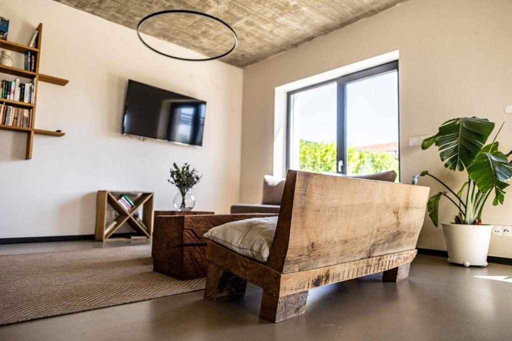 Vilabyt se zahrádkou a výhledem na zámek - 19