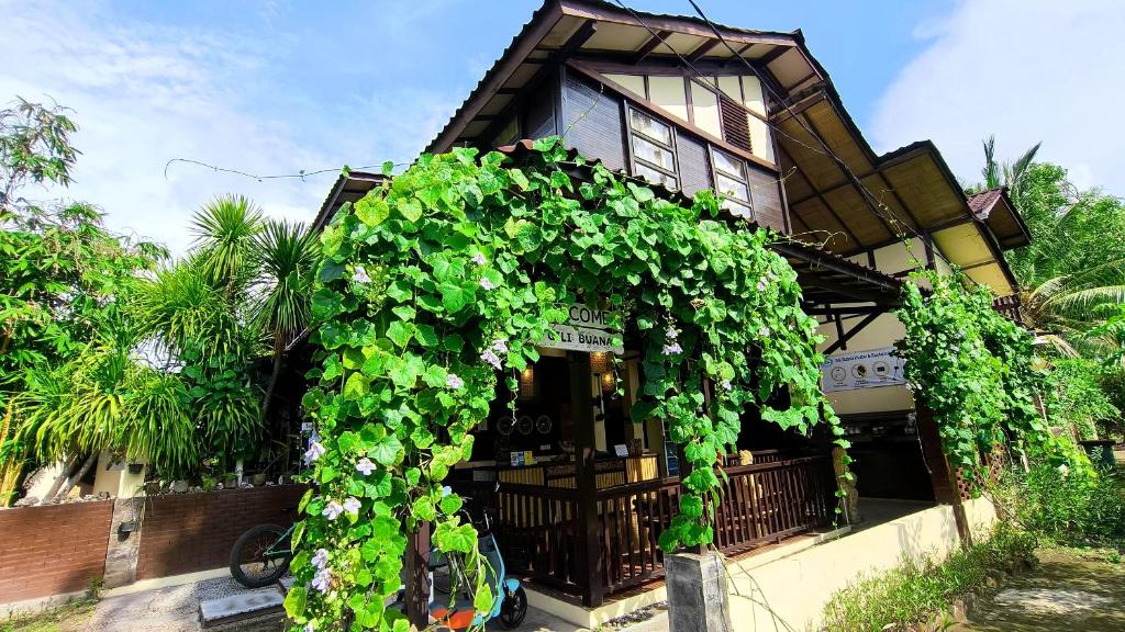 Zahrada ubytování Gili Buana Hostel & Backpackers Gili Air