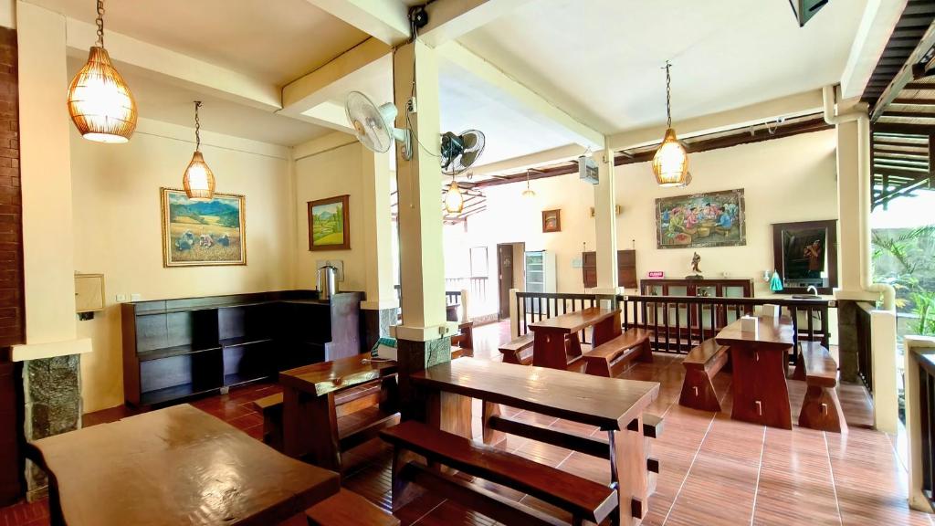 Posezení v ubytování Gili Buana Hostel & Backpackers Gili Air