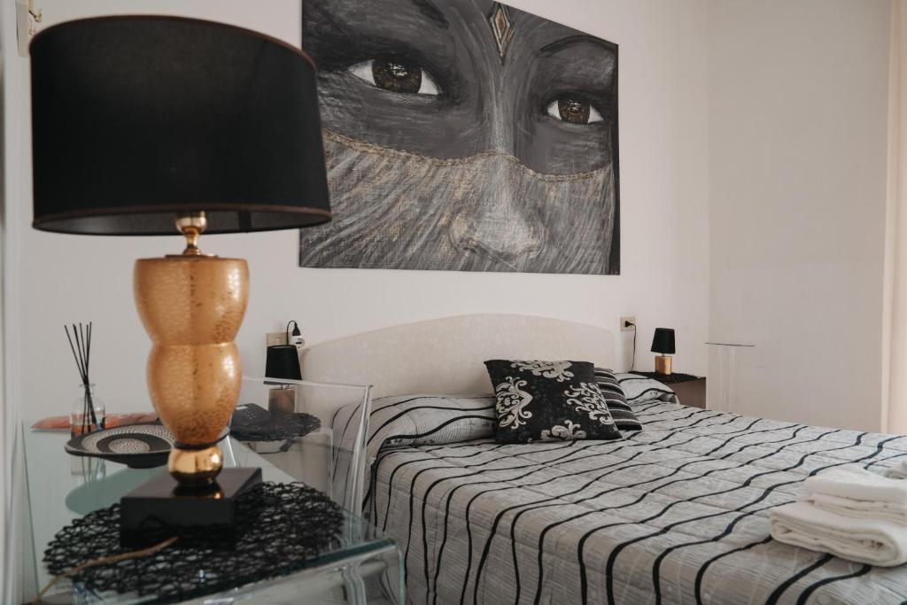 Łóżko lub łóżka w pokoju w obiekcie Hotel Julia