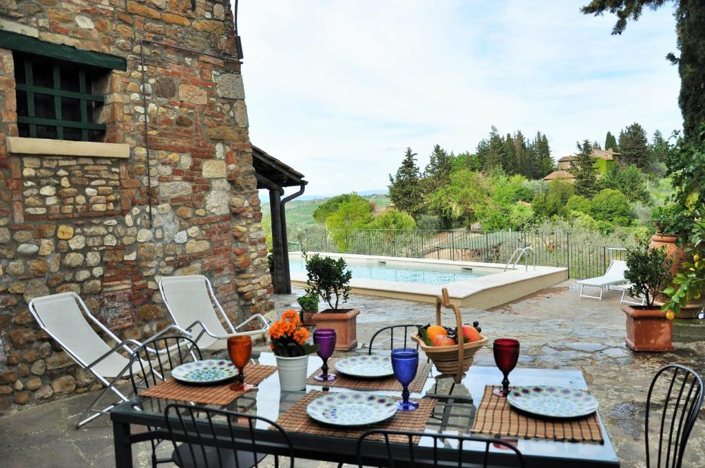 Agriturismo La Villa Romita - Appartement Avec Vue De La Piscine