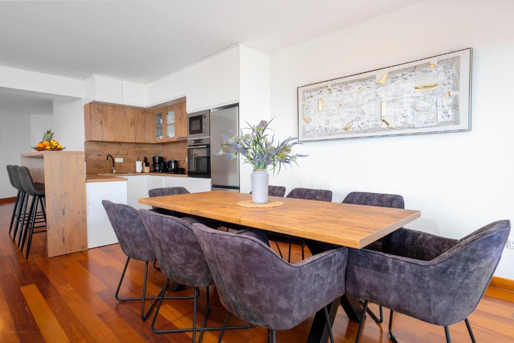 Kuchyňa alebo kuchynka v ubytovaní Apartman Zdravka