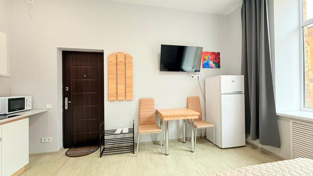 Kuchyň nebo kuchyňský kout v ubytování Centerline Apartments