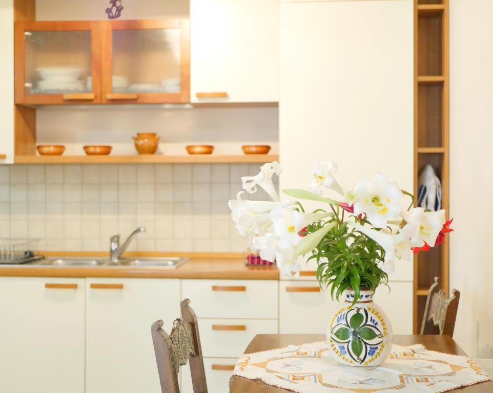 Kuchyňa alebo kuchynka v ubytovaní Villa Victoria Boutique Apartments
