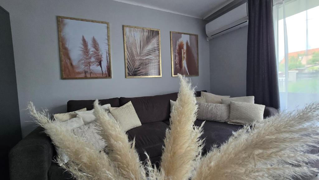 Posteľ alebo postele v izbe v ubytovaní FortunaBeachHouse