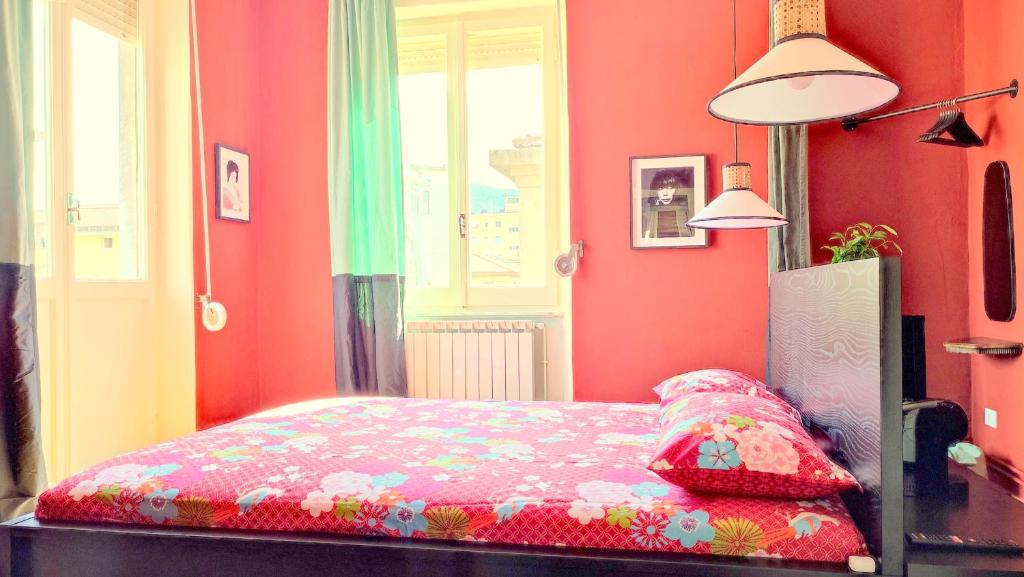 Postel nebo postele na pokoji v ubytování Jolie Rooms
