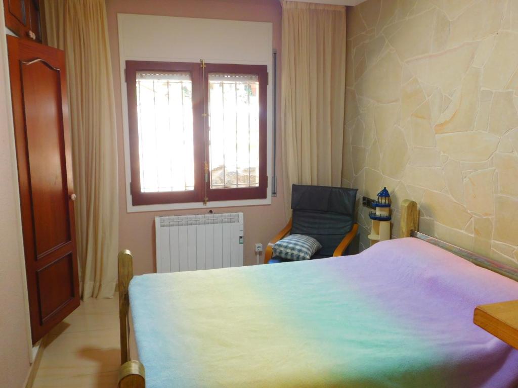 Posteľ alebo postele v izbe v ubytovaní GMID IMMO Casa Canyelles