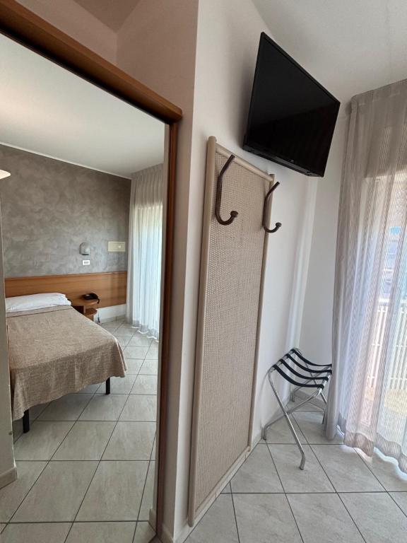 TV a/nebo společenská místnost v ubytování Abahotel