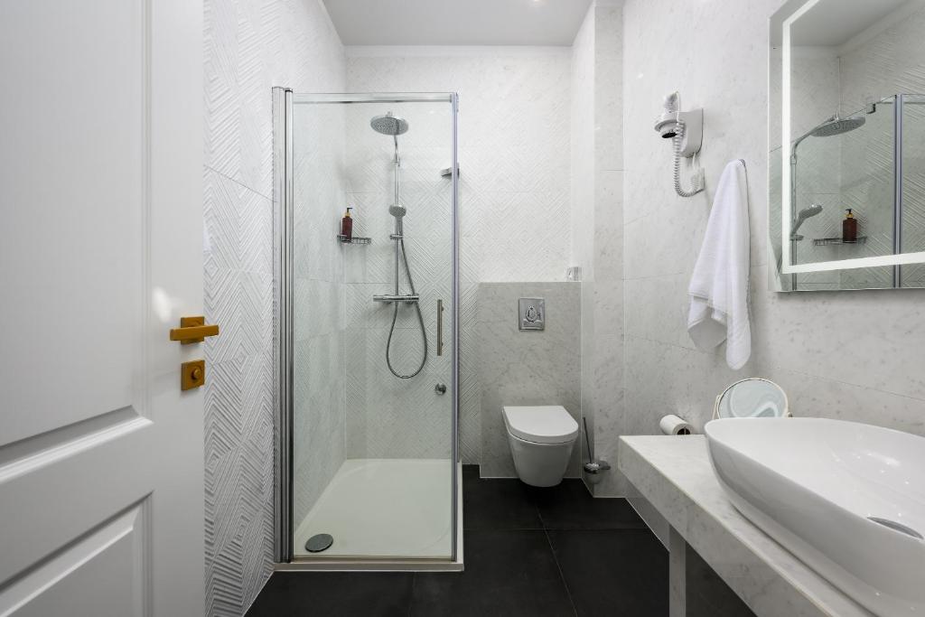 Koupelna v ubytování Boutique Hotel Golden Key - Poreč - Bed & Breakfast