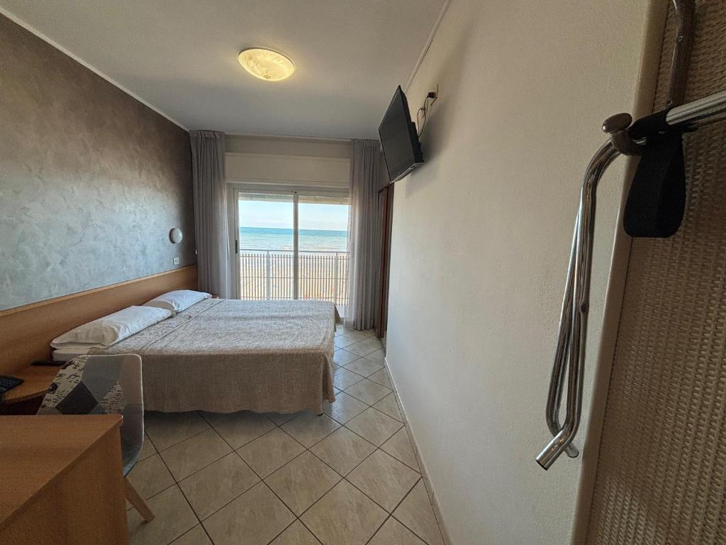 Postel nebo postele na pokoji v ubytování Abahotel