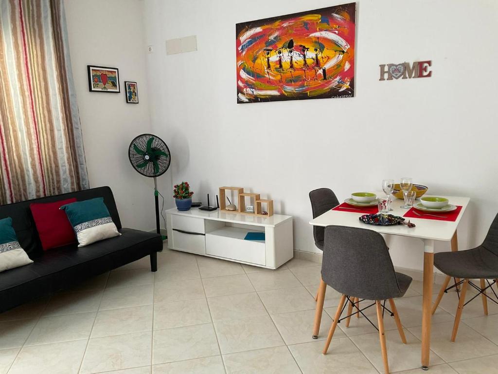 Posezení v ubytování Sal Rei apartaments, Boa Vista, free WI-FI