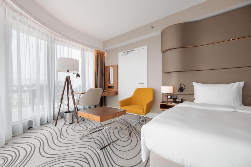 Postel nebo postele na pokoji v ubytování Radisson Blu Resort Swinoujscie