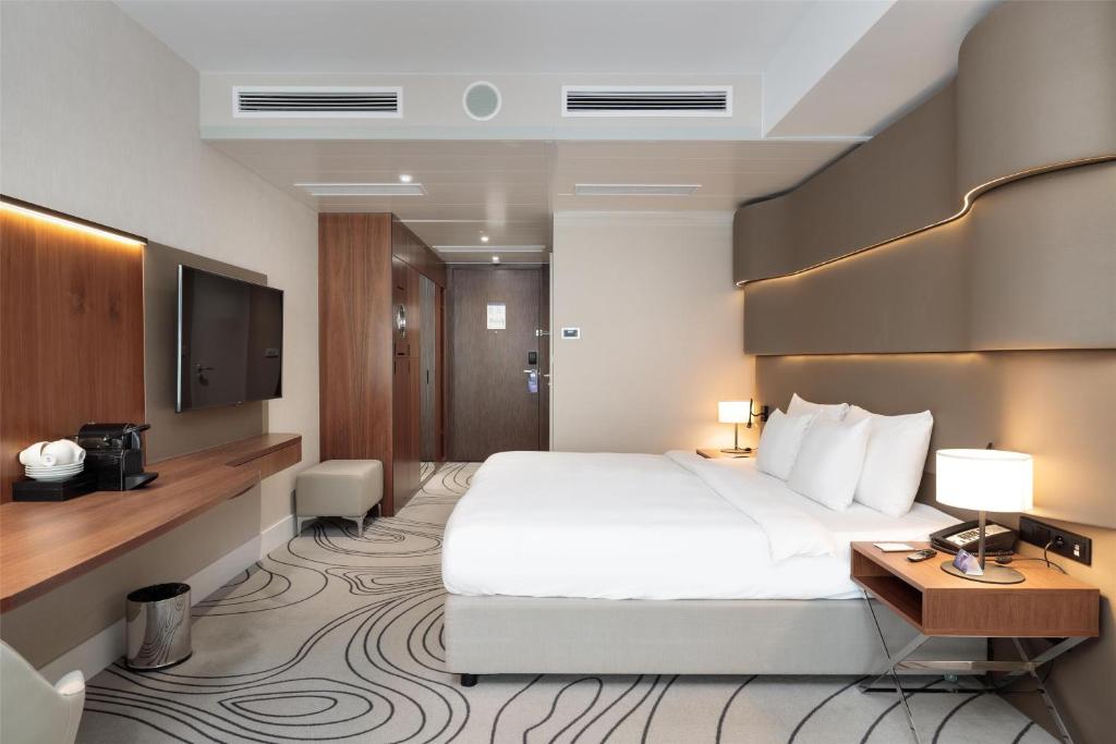 Postel nebo postele na pokoji v ubytování Radisson Blu Resort Swinoujscie