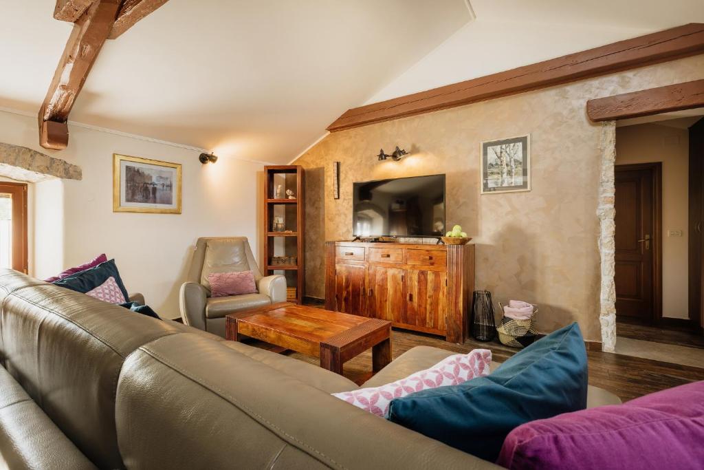 Część wypoczynkowa w obiekcie Apartments Mirna Stress free