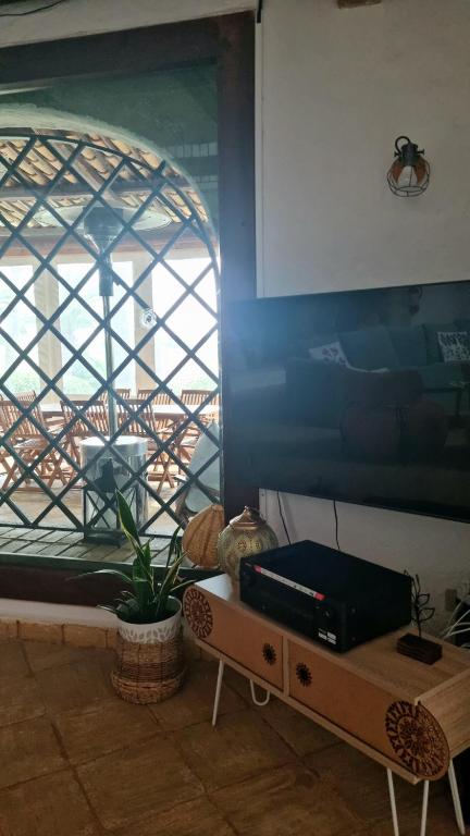 TV a/nebo společenská místnost v ubytování Kite Hostel Stagnone