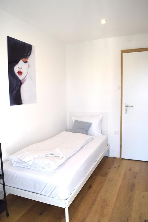 Postel nebo postele na pokoji v ubytování Hotel Restaurant Krebs