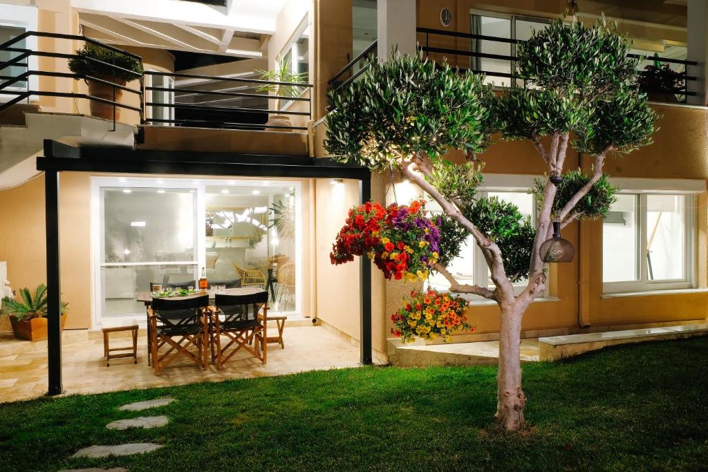Zahrada ubytování Dioni Luxury House