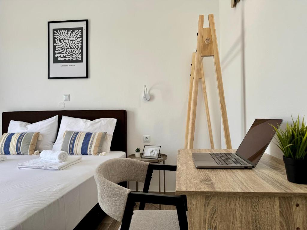 Fotografie z fotogalerie ubytování Elgreco Apartment, at Tigaki, near the sea "1" v destinaci Zipárion