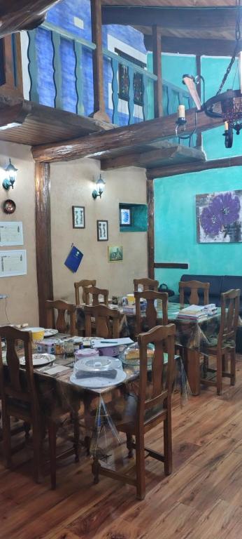 Restaurace v ubytování Alberguecasaflor