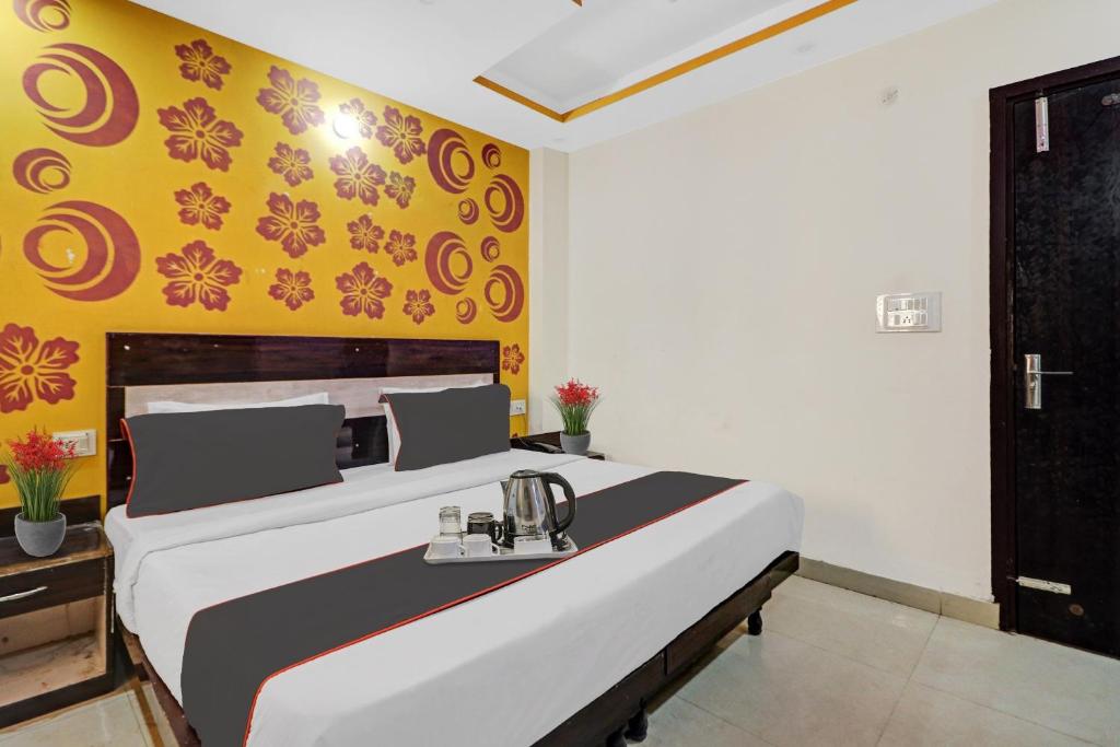 Postel nebo postele na pokoji v ubytování Super Hotel O Lotus