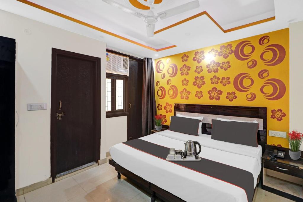 Postel nebo postele na pokoji v ubytování Super Hotel O Lotus