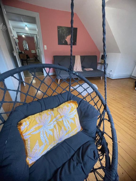 Posezení v ubytování Le Moderne Vintage Hyper Centre,3 chambres, neuf au calme, 3 étoiles