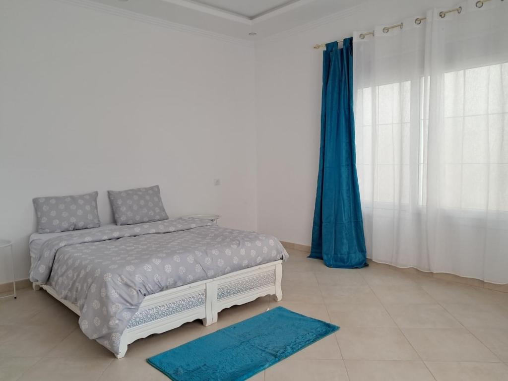 Postel nebo postele na pokoji v ubytování Superbe villa familiale avec piscine privée