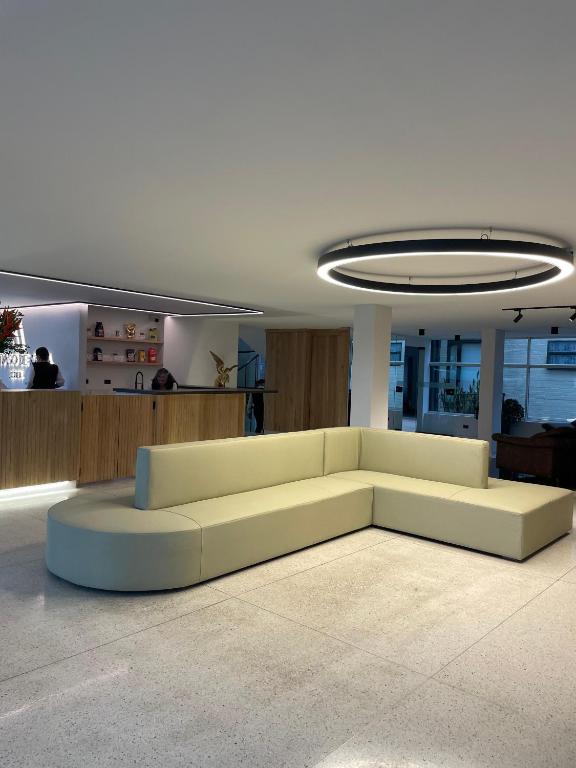 Posezení v ubytování Hotel Santiago de Arma