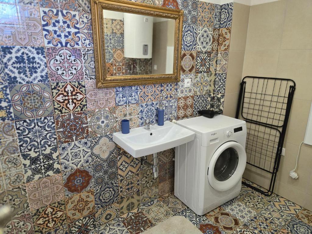 Koupelna v ubytování Apartmány Modrý Dom