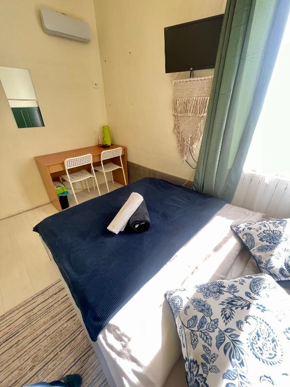 Postel nebo postele na pokoji v ubytování Pokoje Gościnne FRESCO