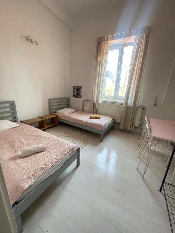 Postel nebo postele na pokoji v ubytování Pokoje Gościnne FRESCO