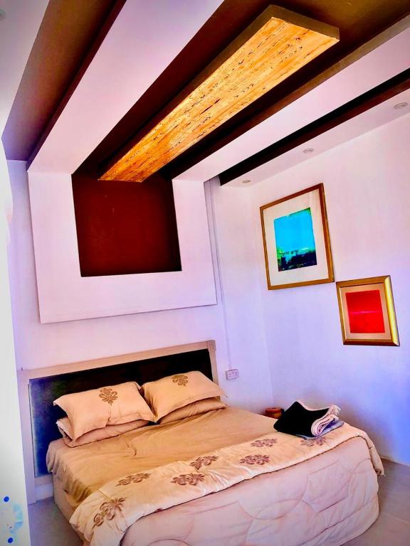 Postel nebo postele na pokoji v ubytování Sunset Luxury camps
